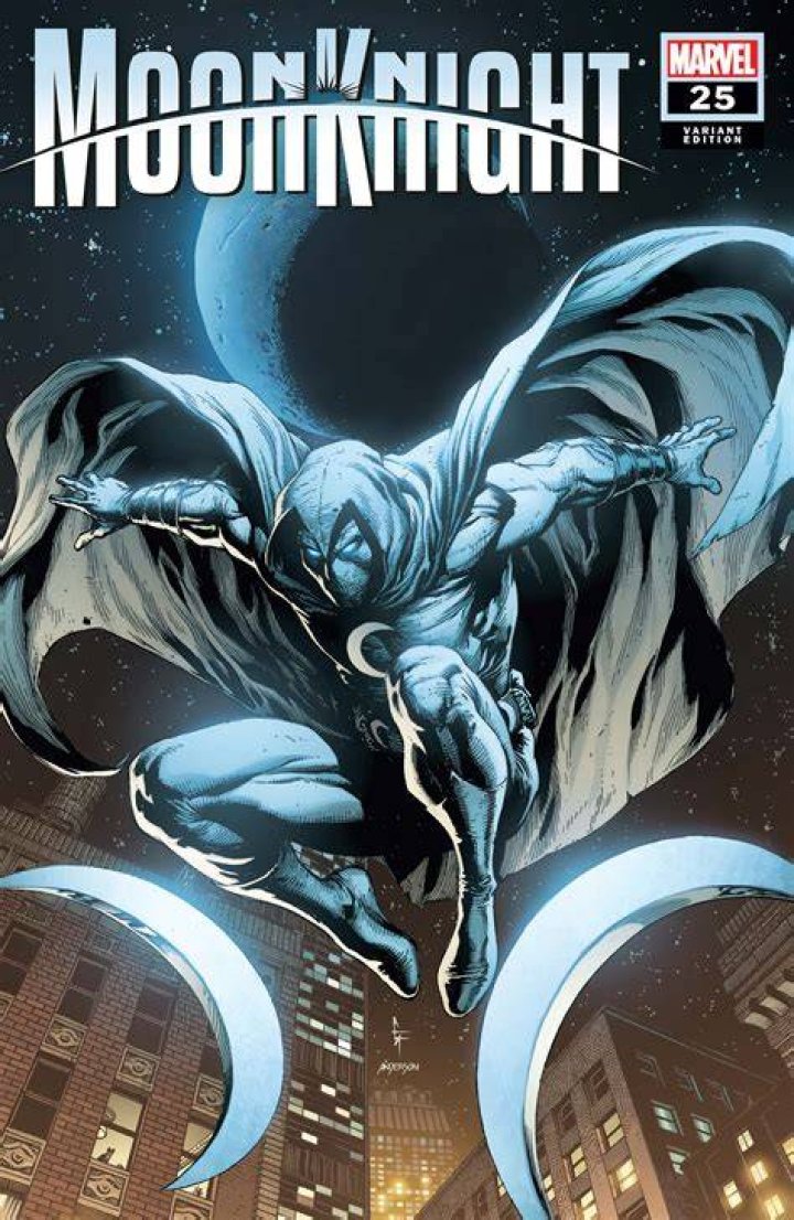 Moon Knight from Marvel Comics with Sailor Moon.