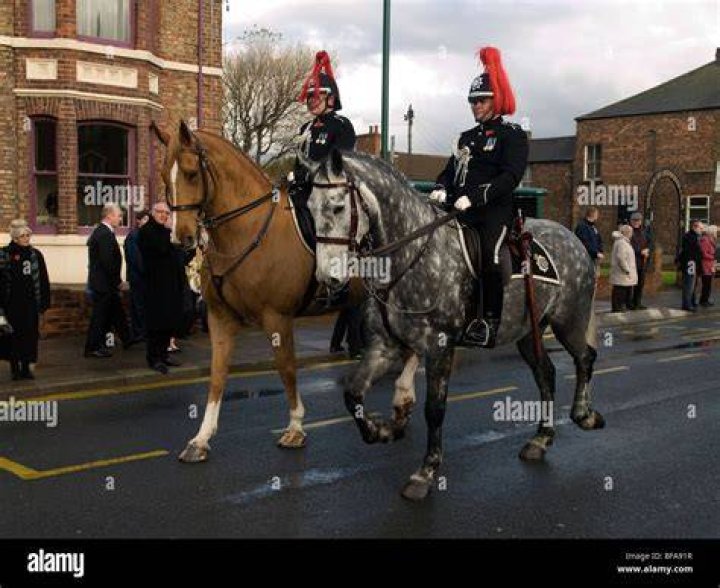 mounted policemen