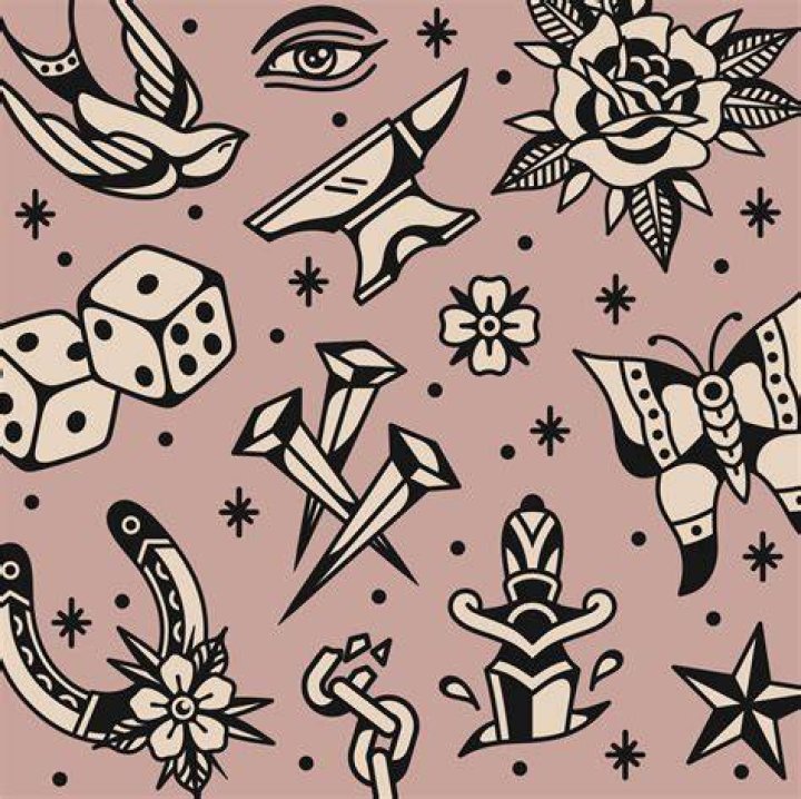 Old School Tattoo Vector Design Images, Ripper Tattoo Old School