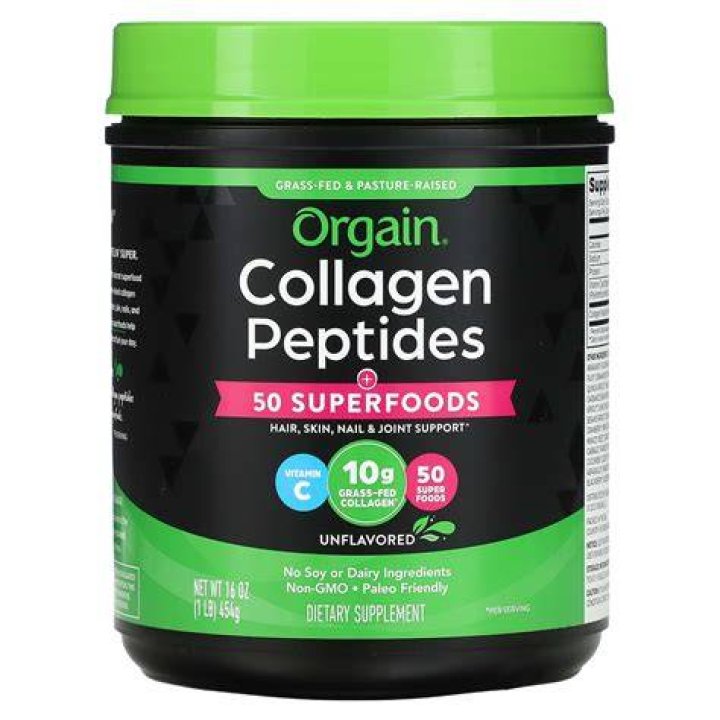 Orgain Collagen Peptides + 50 Superfoods