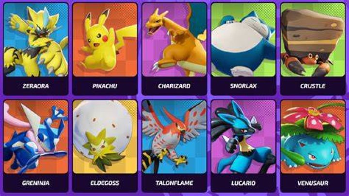 Pokemon Unite Characters Joining Roster