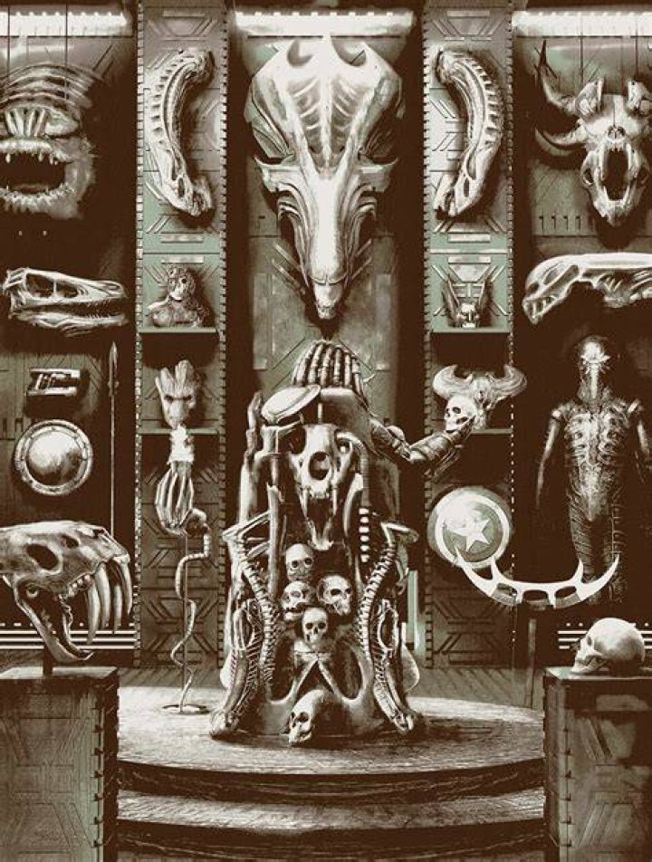 predator trophy room