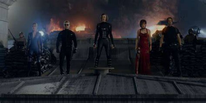 Resident Evil Retribution Final Shot White House