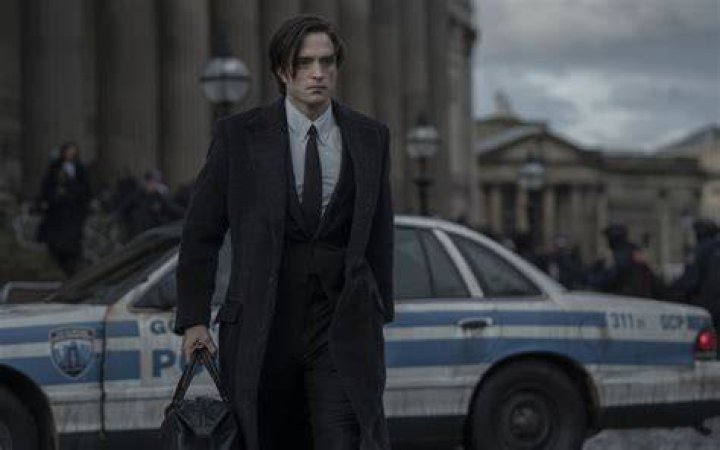 Robert Pattinson as Bruce Wayne in The Batman Cropped