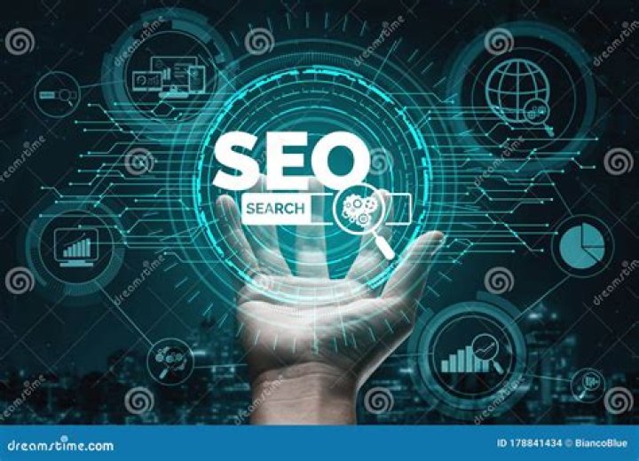 SEO Optimization Strategy Concept. Analyze Traffic, Rank, and Optimize