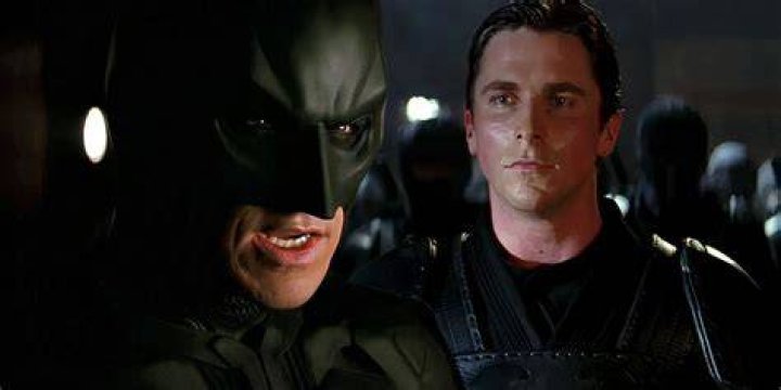 Split image showing Ra's Al Ghul entering the Wayne Manor and Ra's Al Ghul fighting with Bruce Wayne