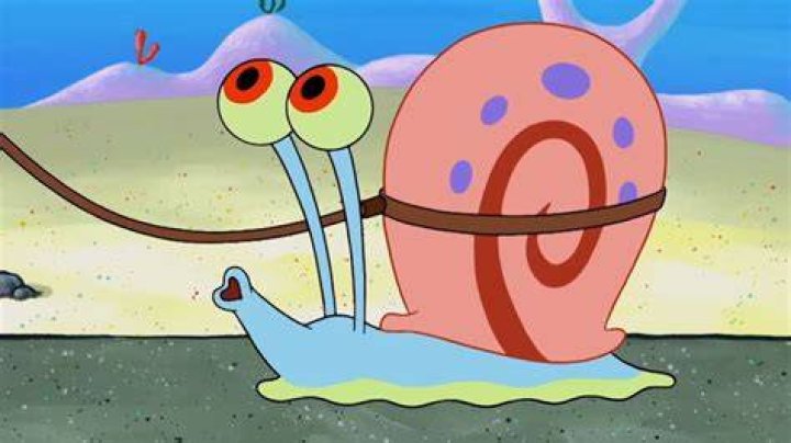 SpongeBob SquarePants and Gary snail