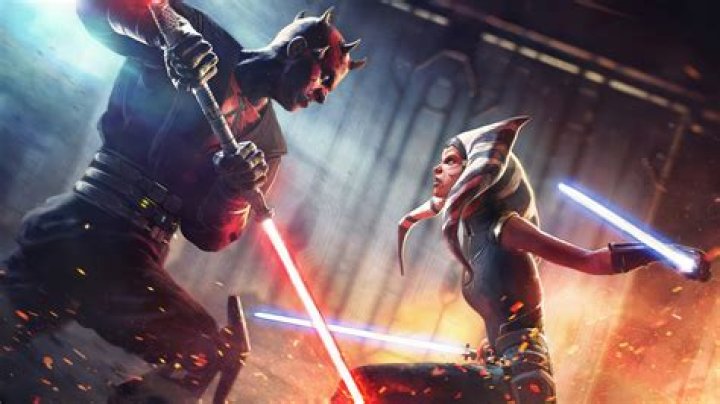 Star Wars: Ahsoka vs Maul Seige of Mandalore