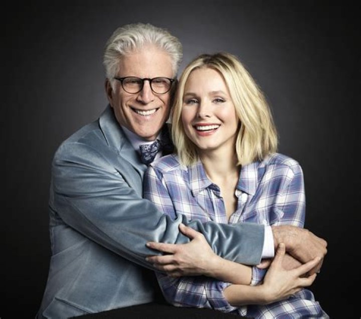 Ted Danson and Kristen Bell in The Good Place, and Tony Hale in Arrested Development