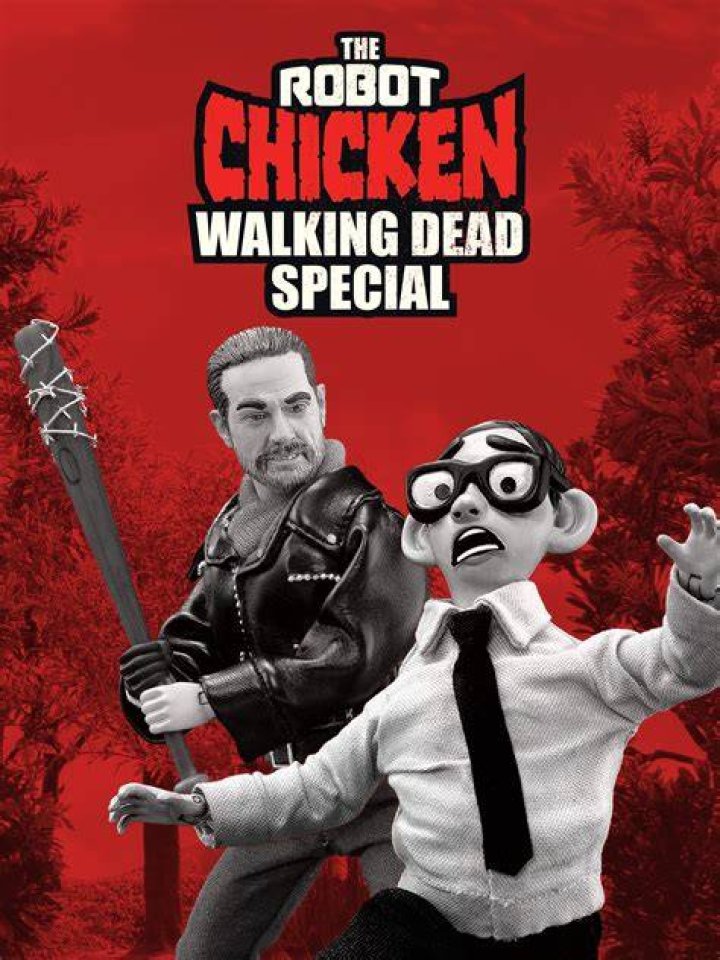 The Robot Chicken Walking Dead Special Look Whos Walking Steven Yeun Andrew Lincoln