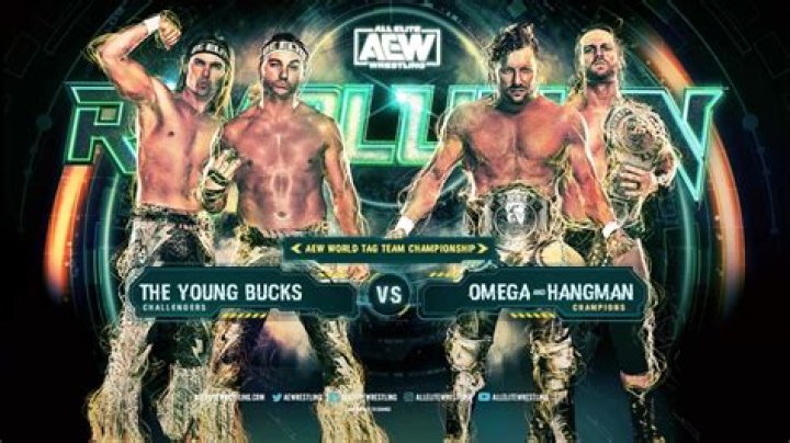 The Young Bucks Vs The Lucha Bros at Double Or Nothing 2019.