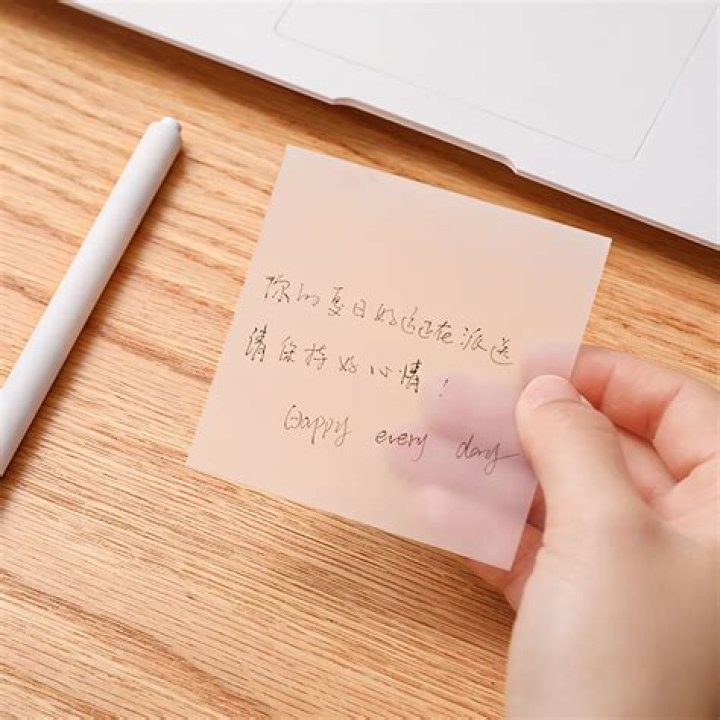 Transparent Sticky Notes Clear Sticky Notes Waterproof Sticky Notes for
