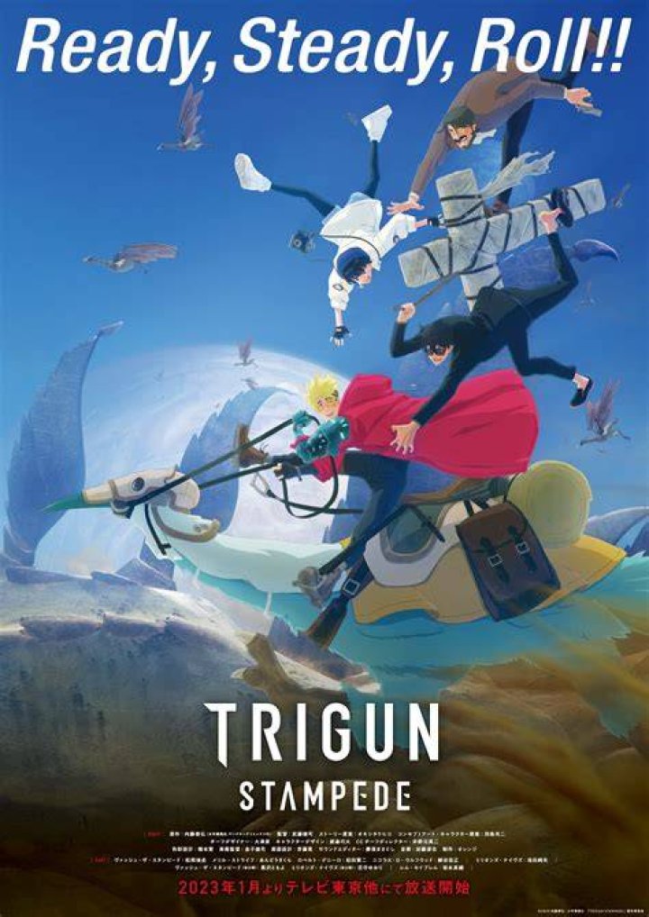 Trigun Stampede: New Visual, Trailer, Cast & More 1 Trigun Stampede Key Visual