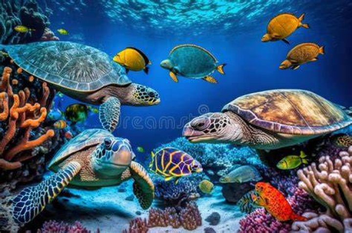 turtle and fish aquarium_Andrej Jakubik_Shutterstock