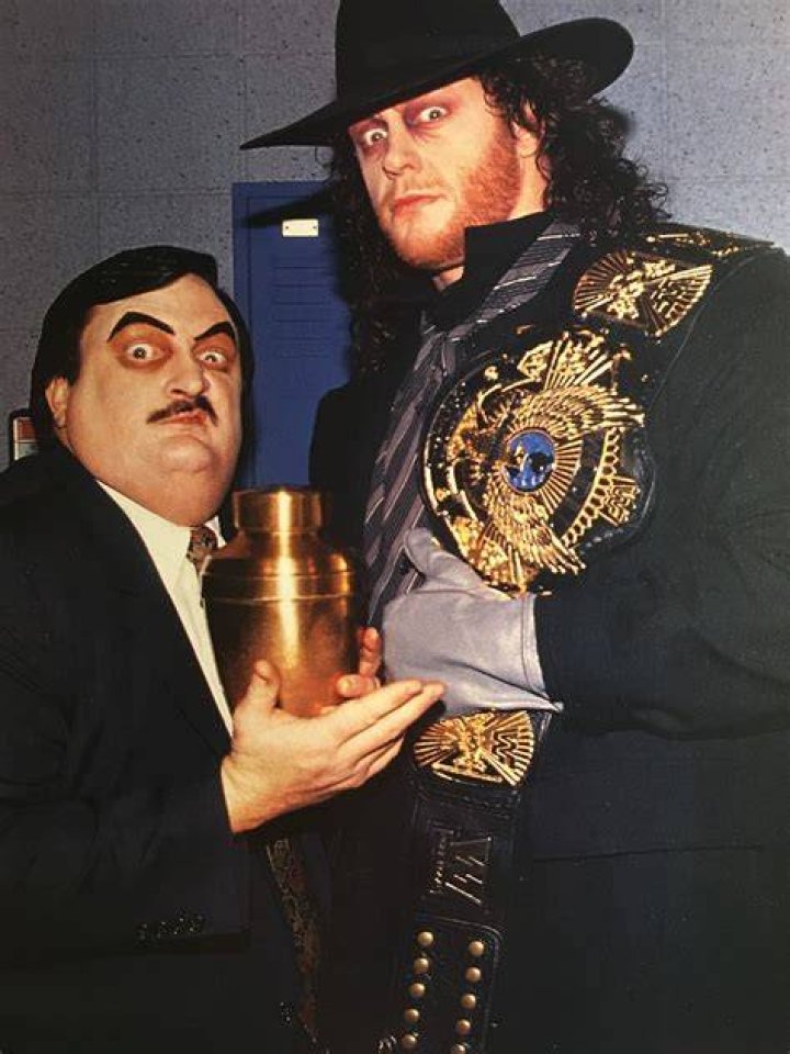 Undertaker with Paul Bearer