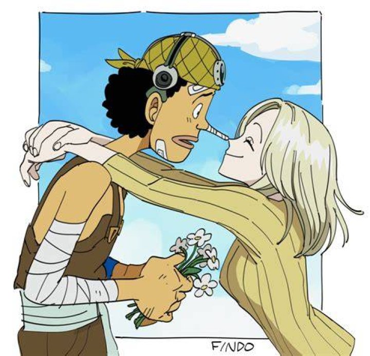 Usopp outside Kaya's window in One Piece