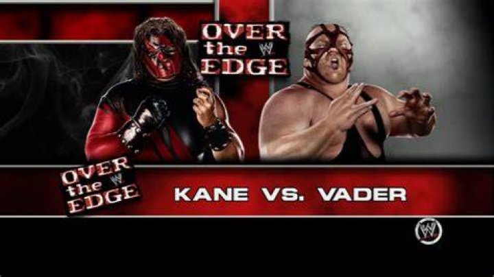 Vader v Kane Over The Edge 1998 Cropped