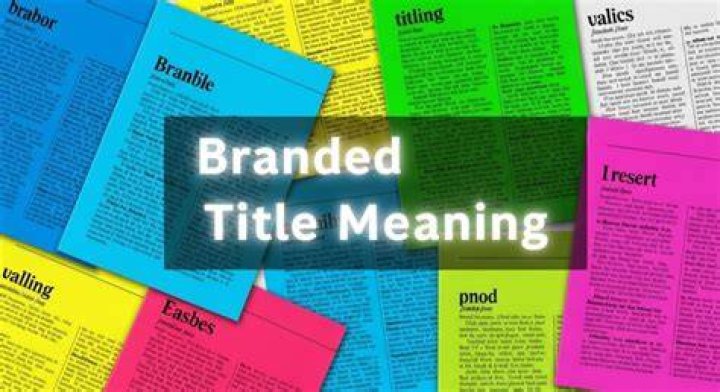 What Being Branded Really Means