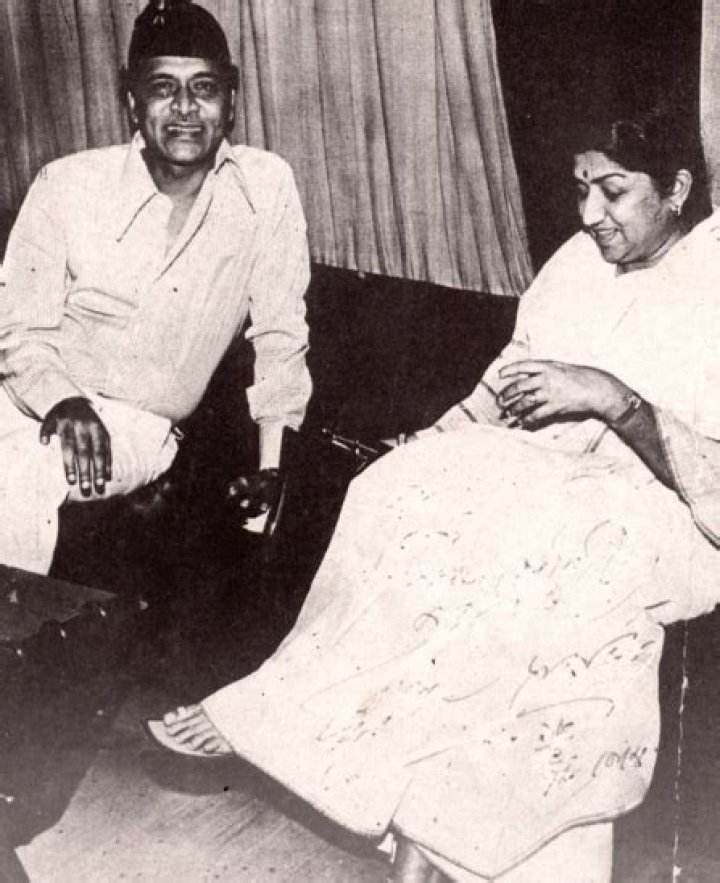 With Lata Mangeshkar and wife Krishna Raj Kapoor. The singer and the actor were close and she used to treat him as a brother. One’s career is incomplete without the other’s.